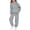 Grey, variant on Sweatsuit 2 Piece Long Sleeve Bow Sweatshirt Pullover Sweatpants Set Warm Fall Winter Clothes Girls Clothes 10-11 Years