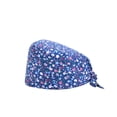thumbnail image 2 of Sonducket Paquete de 8 gorros de calabaza Enfermera Servicio de larga duración Color puro Profesional Colores surtidos Tie Back Gorros de operación Sombreros L13 Sonducket AP008631-13, 2 of 6
