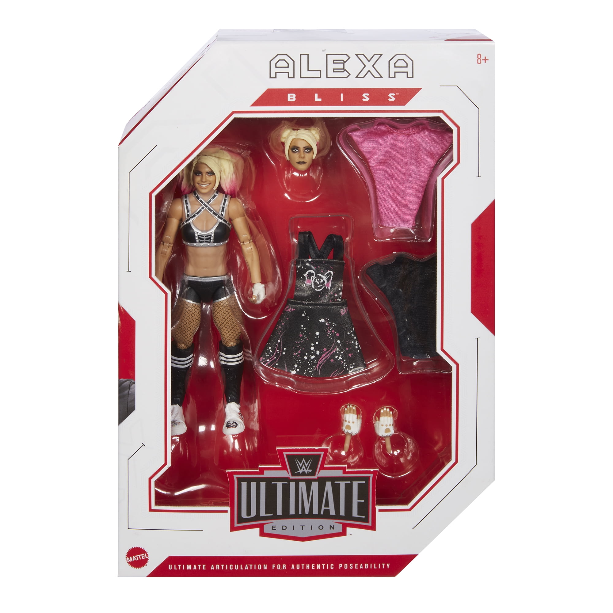 Alexa - WWE Ultimate Edition 12 Mattel WWE Toy Wrestling Figure - Walmart.com