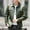 Army Green, variant on Jackets for men Men Winter Leather Jacket Biker Motorcycle Zipper Long Sleeve Coat Top BlousesMen's Casual Jackets Black + L