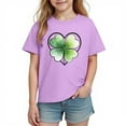 thumbnail image 2 of hengsof Chemises pour Enfants T-Shirts Graphiques à Manches Courtes Hauts Décontractés Quotidiens, 2 of 3