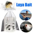 thumbnail image 1 of Accesorios para Aparejos Pesca Señuelo Peso Corporal Pez Con Cuentas Cuentas Plástico Tubo Con Bolas Metal Incorporadas (estilo Plateado A), 1 of 9