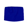 thumbnail image 2 of AKEGAMN Chest Wrapped Solid Color Multi Color Strapless Off Shoulder Short Tight Top, Blue XL, Size S-XXL, 2 of 5
