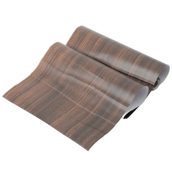 1 Roll Peel And Stick Wood Grain Furniture Sticker For Cabinets And Shelves Self-Adhesive PVC Renovation Wallpaper For Wardrobe And Desktop Rustic Wood Grain Decal