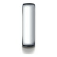 thumbnail image 3 of Mens 10K White Gold, 7.5mm London Couture Comfort-Fit Wedding Band (sz 6.5), 3 of 3