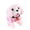 Pink, variant on Easy to Electric Plush Dog Toy for Interactive Moving Wagging Tail Play