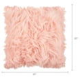 thumbnail image 5 of Better Homes & Gardens Angora Faux Fur Decorative Pillow, size 18" x 18", Square, 5 of 5