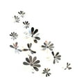 Clearance！ Stickers Flower Mirror Decoration Home Room Art 3D DIY