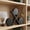 Black:1pcs, variant on Wood Hockey Puck Display Case Holder Desktop Hockey Puck Holder for 3 Collectibles Display Stand for Desk Shelf Present for Sports Team Room Decoration