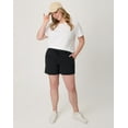 thumbnail image 5 of Women's Hanes® Jersey Drawstring Shorts Color: Black Size: X LARGE, 5 of 6