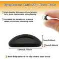 thumbnail image 2 of Adhesive Nose Pad, 20 Pairs Eyeglass Nose Pads Stick On Silicone Anti-Slip for Glasses Sunglasses Thin Nose Pads Eyeglasses (10-Black & 10-Clear), 2 of 6