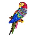 thumbnail image 2 of Adorno de pájaros coloridos de hierro perfecl Estatua de jardín 3D, 2 of 8