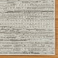 thumbnail image 6 of Gertmenian Missha Dario Modern/Contemporary Striped Cream Indoor Area Rug, 8x10, 6 of 9