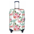 thumbnail image 2 of Goofa Flamingo Flower Pattern Luggage Covers For Suitcase,Suitcase Cover Protector Fit 18-32 Inch Luggage-Large, 2 of 9