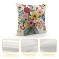 thumbnail image 4 of PHYHOO Spring Pillow Covers  Fresh Flower Market Spring Decorations Throw Farmhouse Pillowcase Linen Cushion Case for Spring Home Décor, 4 of 5