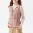 thumbnail image 1 of LSLJS Mode Femmes Veste Chaude Hiver Décontractée Sans Manches Haut Polyvalent, Gilets d'Extérieur pour Femmes, 1 of 7