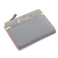 thumbnail image 1 of Cartera con cremallera para mujer, corta, sencilla, a la moda, con generoso cambio y certificado, 1 of 6