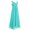 Green, variant on YONGHS Kids Girls Wedding Bridesmaid Dress Lace Chiffon Maxi Long Gown 4-16