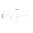 thumbnail image 4 of outdoorline Blue Light Blocking Glasses Unisex Stylish Square Eyeglasses Clear Lens Blue Light Filter Lens Eyewear, 4 of 7
