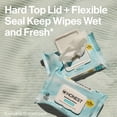 thumbnail image 3 of The Honest Company Fragrance Free Sanitizing Alcohol Wipes, Antibacterial with Aloe, Kills 99.99% of Germs, 50 Count, 3 of 14