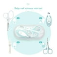 thumbnail image 5 of Little Martin's: Baby Nail Care Kit - Blue - 4pc Grooming Set, 1 Clipper, 2 Scissors, 1 Tweezer, Storage Case, Ergonomic Design, Infant-Baby-Kids, 5 of 18