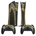 thumbnail image 2 of Skin Sticker for PS5 Slim Standard PS5 Pro Disc Digital Edition Console and Controllers Decals for Playstation 5 (Islamic Pattern,PS5 Slim Disc Edition), 2 of 5