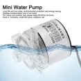 thumbnail image 4 of Mini Water Pump, DC Food Grade Submersible Brushless Explosion-Proof Pumps 12V 6W 2L/min, 4 of 7