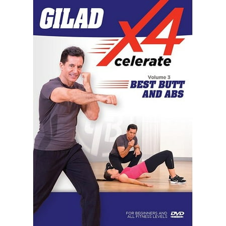 Gilad: Xcelerate 4 - #3 Best Butt And Abs (DVD)
