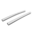 thumbnail image 3 of S SERENABLE Skateboard Deck Guard Protector Easy Install for Longboard Double Kick Board White 35 cm, 3 of 9