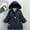 Navy, variant on SGFCWSX Padded Jacket Toddler Girls Hooded Puffer Coat with Pockets Casual Jackets Navy Size 5-6T