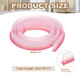 thumbnail image 2 of Uxcell Collapsible Shower Threshold Water Dam Guard, Shower Stopper Barrier Self Adhesive Sink Splash Guards Clear 118"x1.2"x 0.6", 2 of 7