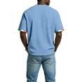 thumbnail image 2 of Men's Hello Darkness My Old Friend V-Neck T-Shirt Casual Short Sleeve Graphic Tee, 2 of 4