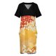 thumbnail image 3 of Vestido largo suelto con bolsillo para mujer hermoso kimono de Japón vestidos elegantes para mujer vestido de novia para niñas, 3 of 6