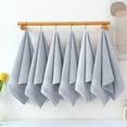 thumbnail image 5 of Clearance! PALIFEUR 5 Piece Bath Towels for Bathroom Gym Kitchen, Solid Color Kitchen Towels Cotton Thick Soft Absorbent Wash Cloths Towels 12x29 inch, 5 of 7