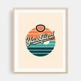 thumbnail image 2 of Yassified Retro Sunset - India Digital Art Retro Typography Vintage Humor Pop Art Quote Summer Unframed Wall Art Print 16 x 20 inches, 2 of 13