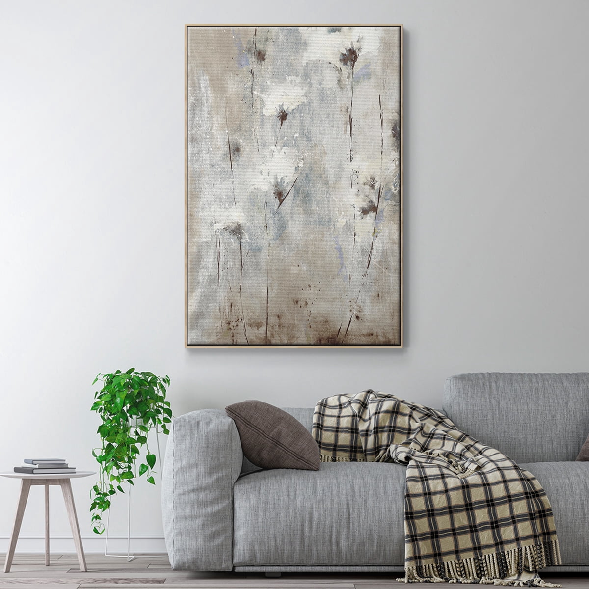 Here today, Gone tomorrow Framed Premium Gallery Wrapped Canvas - Ready to Hang