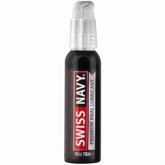 Swiss Navy Premium Anal Lubricant, Clove-Infused Silicone Lubricant & Sex Gel for Couples, 4 oz