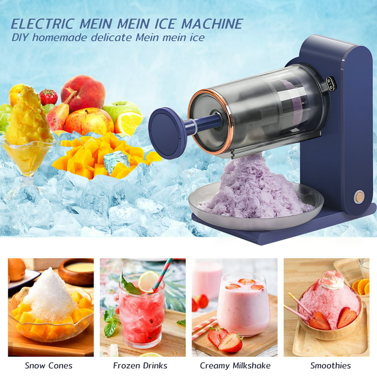 Ltrototea Ice Shaver Machine Portable Fruit Smoothie Machine Smart