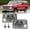 3039, variant on Rectangular Conversion Headlights Assembly with H4 12V 60/55W Bulbs 4.25" x 6.75" Lamps 1 Pair Universal Driver Passenger Side Replacement
