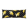 thumbnail image 2 of Picia Banana Body Pillow Cover - Super Soft Microfiber 20x54 Body Pillow Case - Envelope Closure, Wrinkle, Stain Resistant Body Pillow Cover,Elegant Bedding, 2 of 8