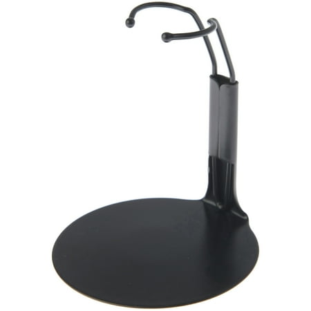 Plymor DSP-25B Black Adjustable Action Figure Stand, fits 4.5, 5, and 5.5 inch Action Figures, Waist is 1" - 1.5" wide, 3" - 3.5" around, Pack of 24