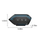 thumbnail image 3 of Puntoco Bluetooth 5.0 Reducción de ruido inteligente Casco de motocicleta de largo alcance Auriculares Bluetooth, 3 of 8