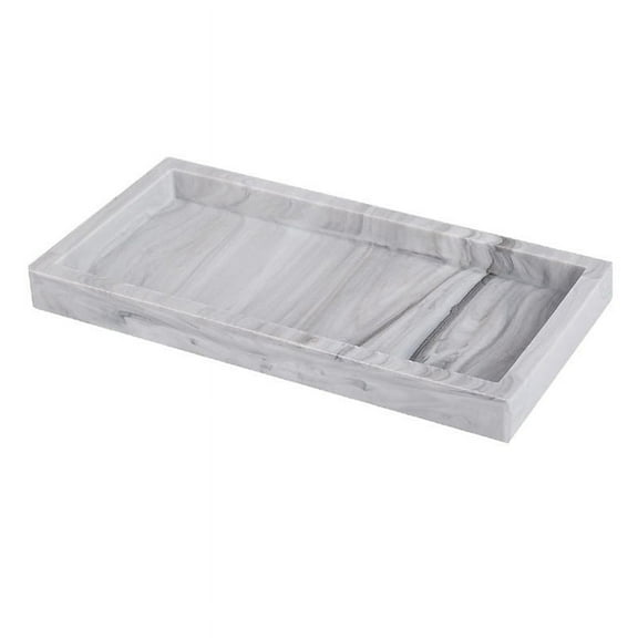 Countertop and Vanity Tray 8X4Inch Silicone Soap Dispenser Tray, Sink Tray for Soap C2180