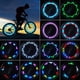 thumbnail image 1 of Luces para ruedas de bicicleta, luz LED impermeable para radios de bicicleta, luces brillantes de seguridad para neumáticos con encendido/apagado automático, bicicletas de carretera/biciclet, 1 of 5