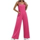 thumbnail image 2 of ICHUANYI Clearance Women Casual Fashion Sleeveless Suspenders Jumpsuit(Pink, L) ICHUANYI WER2023081506327, 2 of 5