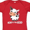 thumbnail image 4 of Inktastic New to the Herd Cute Cow Boys or Girls Baby Bodysuit, 4 of 5