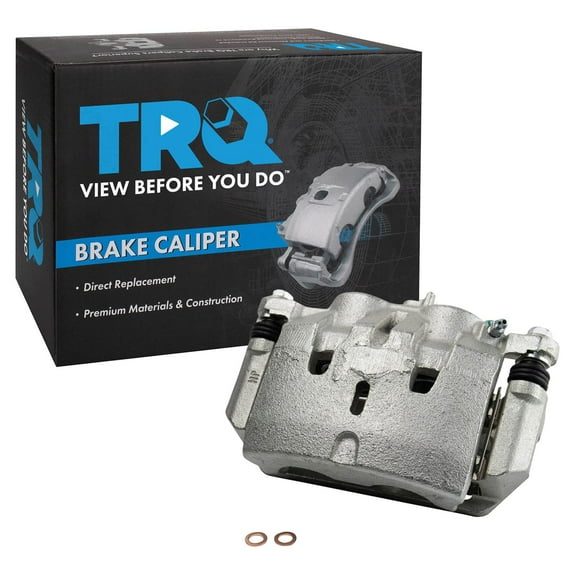 TRQ Front Left Brake Caliper w/Bracket Drivers Side Compatible with 2009-2015 Honda Pilot