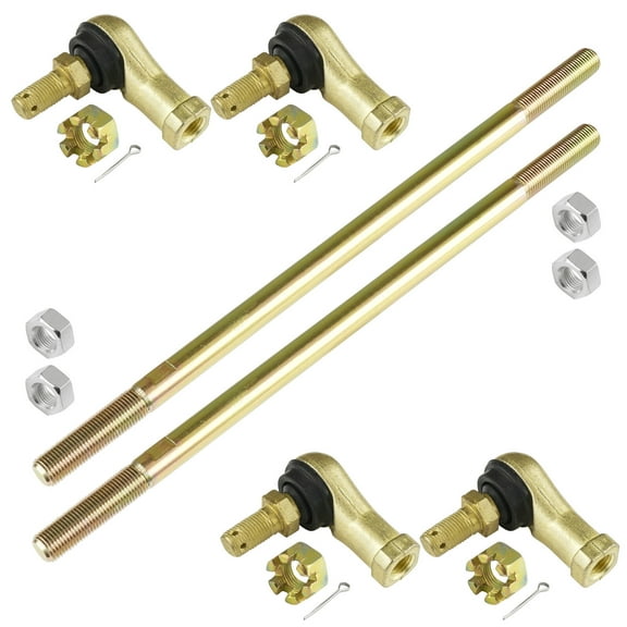 2 Tie Rod Sets for Yamaha Kodiak 450 4WD YFM450 2003 2004 2005 2006