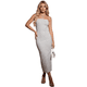 thumbnail image 1 of Vestido Largo Strapless Ajustado Unitalla, Elegante y Sofisticado para Mujer, 1 of 5