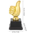 thumbnail image 4 of 2 Pcs Trophée du Pouce Génial Trophée du Pouce Trophée pour Enfants Prix pour Enfants pour Compétition, 4 of 8